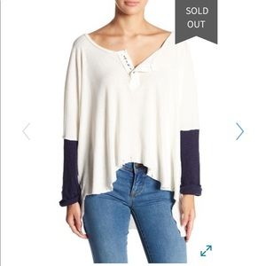 We the Free Star Henley Top